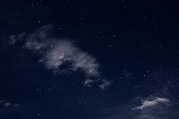 istock Night Sky with Stars and Clouds 836544356