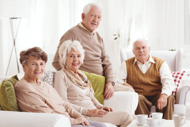 istock Elderly friends together 836544588