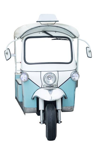 istock Tuk tuk Thai car isolated 836547016