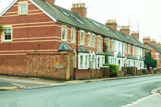 istock Typical English Terraced Houses 836547586