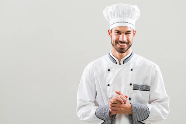istock Portrait of chef preparing to cook 836547950