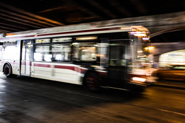 istock Traffic in Toronto Downtown at dusk 836548950