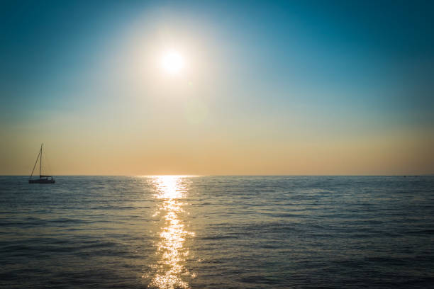 istock Beautiful sea sunset. Trieste, Italy, Europe 836555822