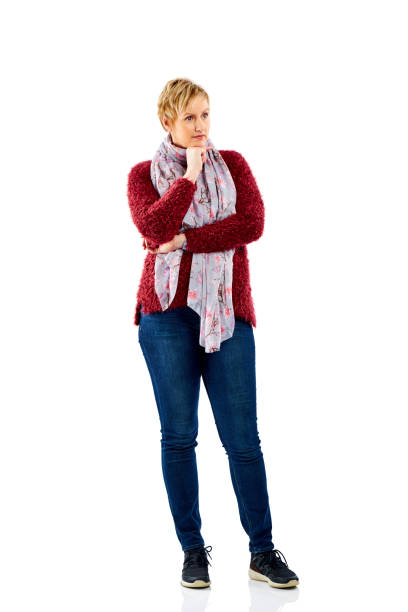 istock Thoughtful mature woman looking away 836563032