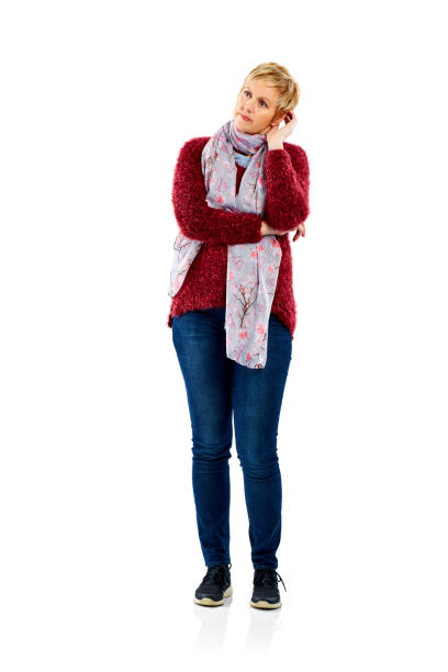 istock Mature woman lost in thought 836563036