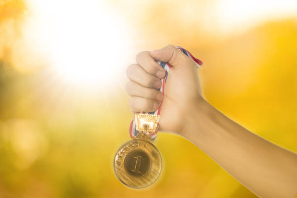 istock Winner medal award gold 836566906