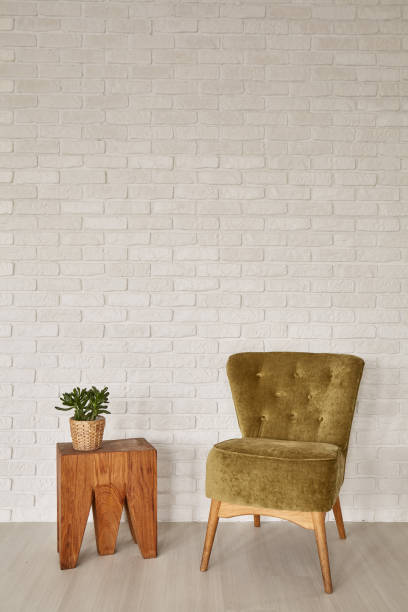 istock Modern interior with vintage furniture 836568186