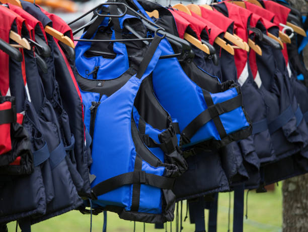 istock Life vests for water sports 836568232