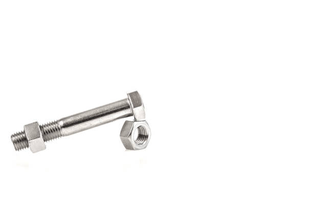 istock Nuts and Bolts Isolated On white Background 836574418