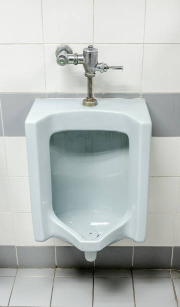 istock The old urinals in men restroom 836574540