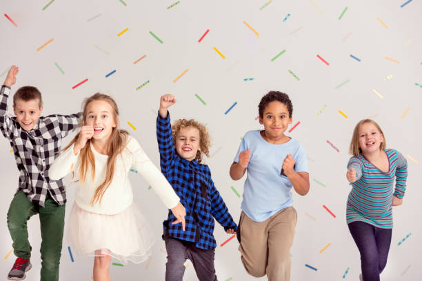istock Group of friends running 836578338