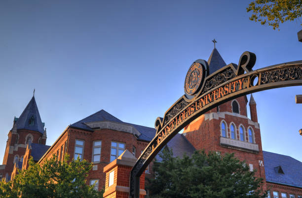 Saint Louis University stock photo