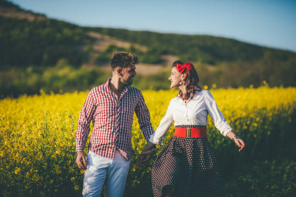 istock Beautiful young couple enjoying nature 836582790