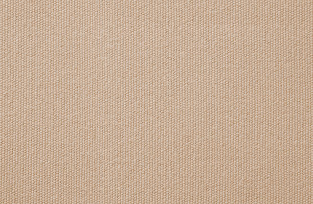 istock Brown canvas cotton texture background, fashion 836594744