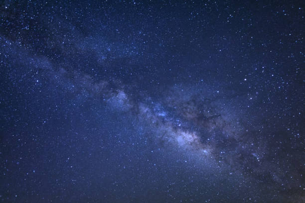 istock Clearly milky way galaxy at phitsanulok in thailand 836598912