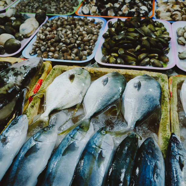istock Seafood in market 836622054