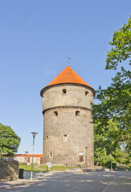 istock Medieval defensive tower in old Tallinn, Estonia 836641776
