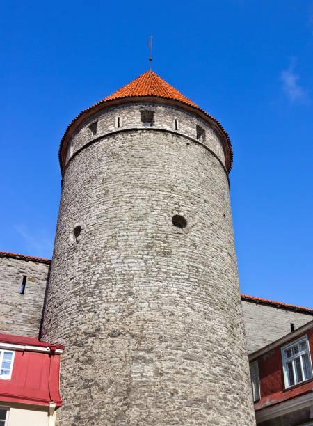 istock Medieval defensive tower in old Tallinn, Estonia 836641962