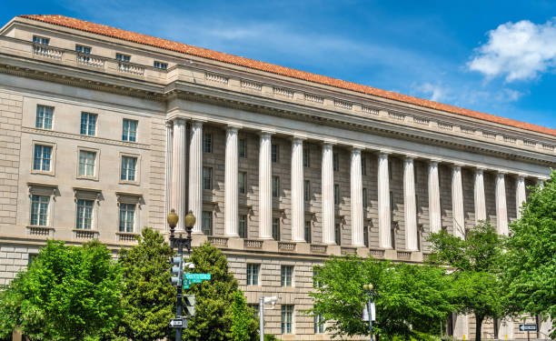 istock Internal Revenue Service Building in Washington DC, USA 836658270
