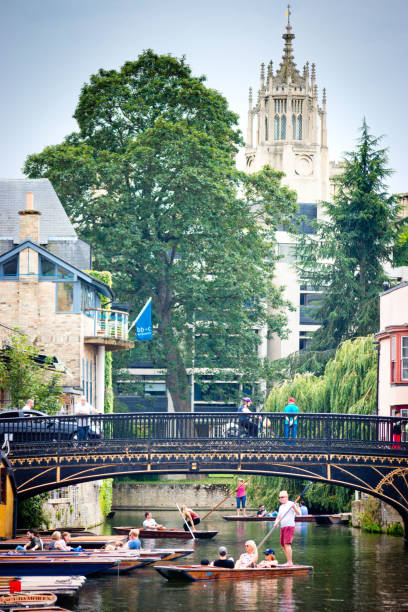 England, Cambridge  near University , Cam river way.