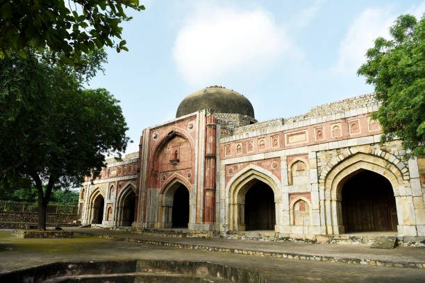 Jamali-Kamali Mosque stock photo