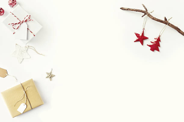 istock An Arrangement of Christmas Decorations and  Gift Boxes 836677072