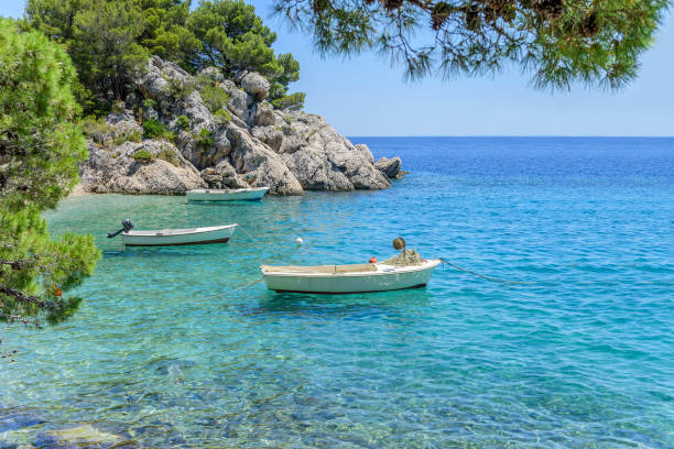 istock Beach in Brela on Makarska Riviera. Croatia 836677684