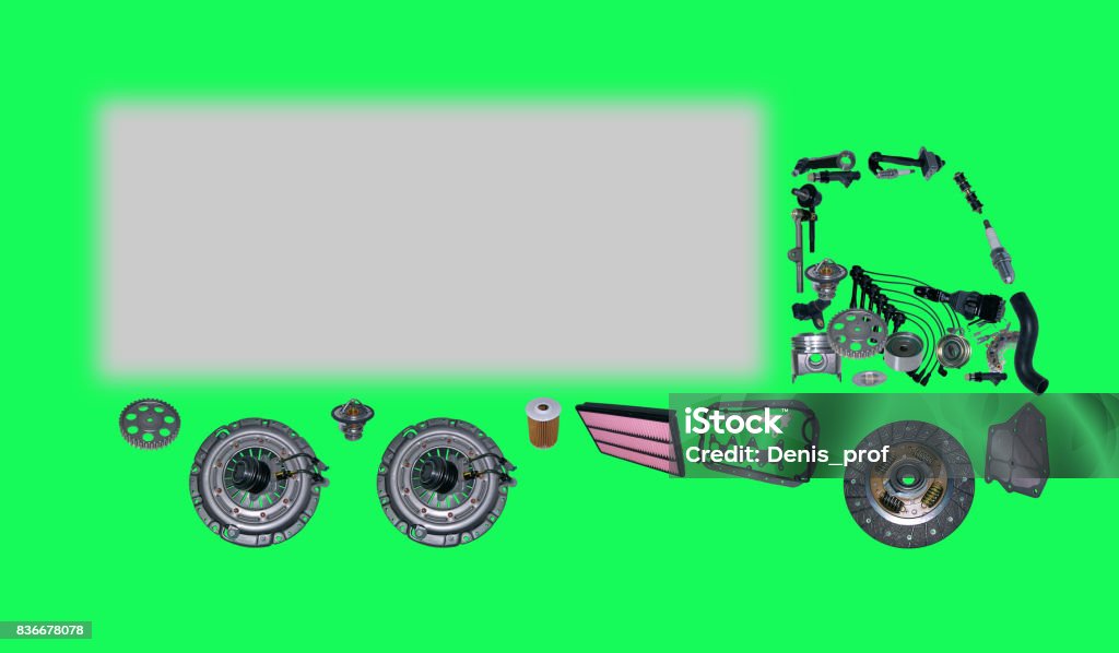 Bilder truck zusammengestellt von neuen Ersatzteile - Lizenzfrei Arm - Anatomiebegriff Stock-Foto