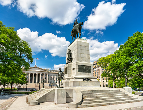 General William Tecumseh Sherman Monument in Washington, D.C. United States