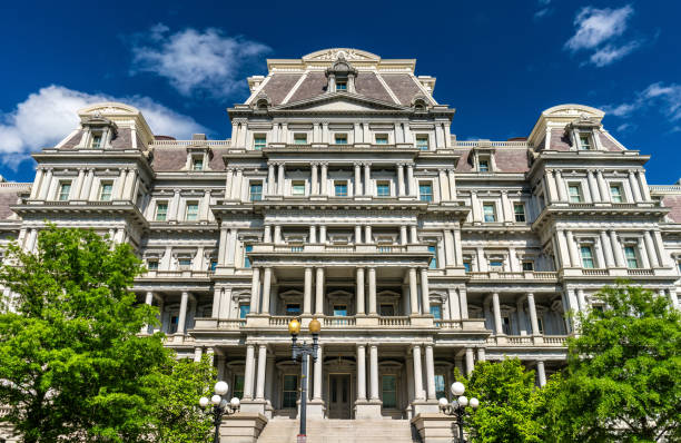 istock The Eisenhower Executive Office Building, a US government building in Washington, D.C 836684108