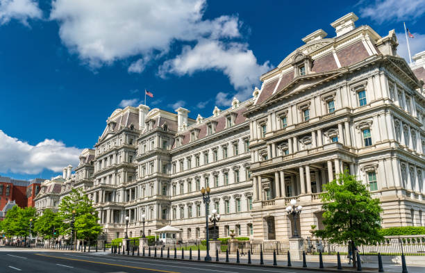 istock The Eisenhower Executive Office Building, a US government building in Washington, D.C 836684228