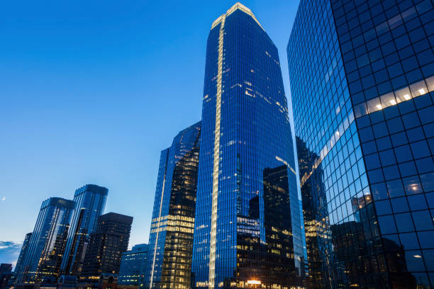 istock Calgary - panorama of city 836688814