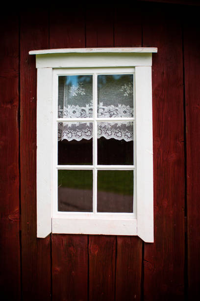 istock Window in wooden house, Sweden 836689292
