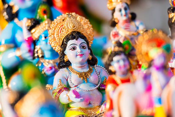 istock Hindu God Krishna.Vishnu. 836692750