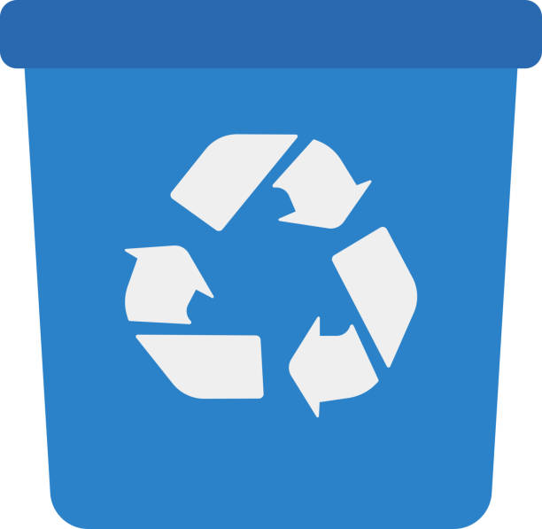 Blue Recycle Logo
