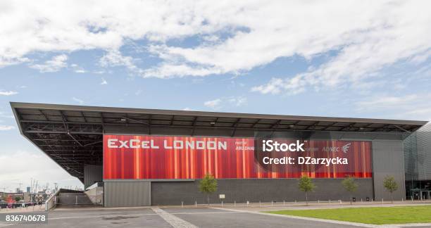 Excel Exhibition Center In London Stock Photo - Download Image Now - Excel Exhibition Centre, London - England, Success