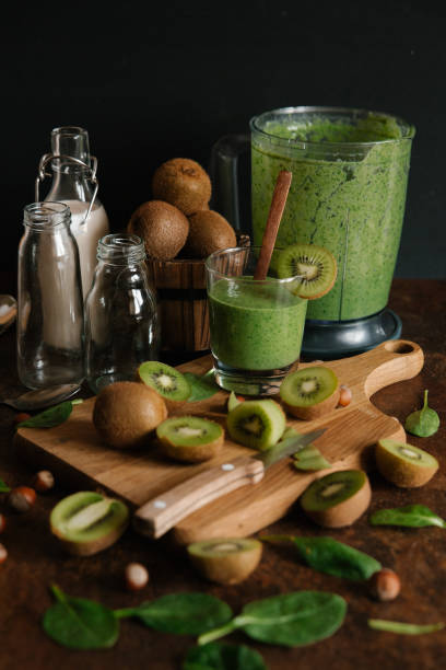 istock Fresh whole and cut kiwis 836810960