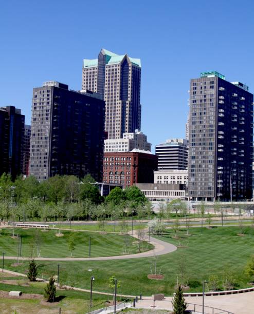 istock Newly Finished Gateway Park In Saint Louis 836811576