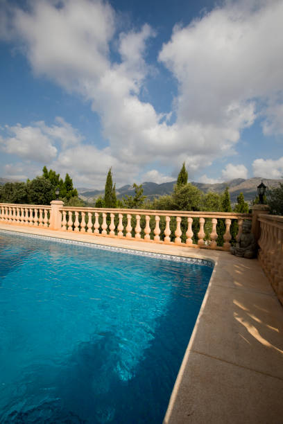 istock Swimming Pool and landscape 836824756