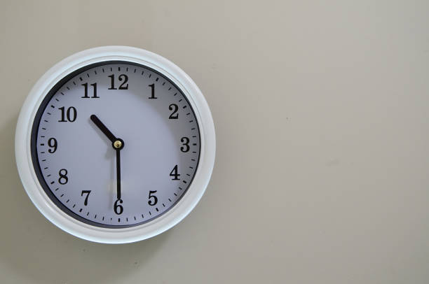 istock The time of the wall clock is 10:30 836932336