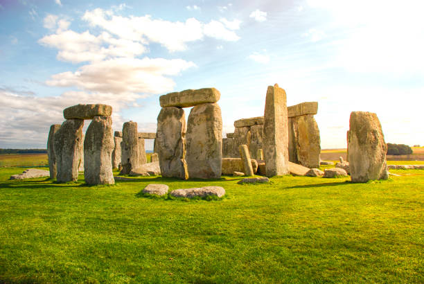 stonehenge, reino unido - prehistoric art fotos - fotografias e filmes do acervo