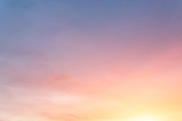 istock Beautiful light from the nature at sunset every day. 836972806
