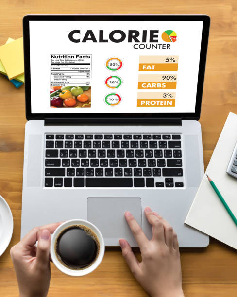 istock CALORIE  counting counter application Medical eating healthy Diet concept 836990640