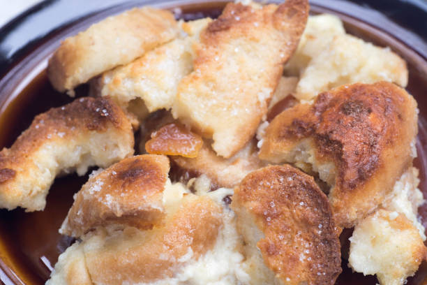 istock bread and butter pudding English dessert 836996730