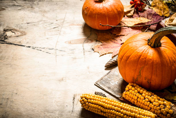 istock Autumn fruits and vegetables. 836997052