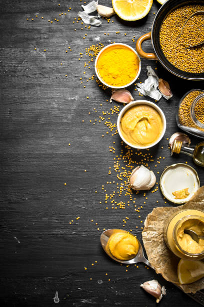 istock The preparation of mustard. 836998110