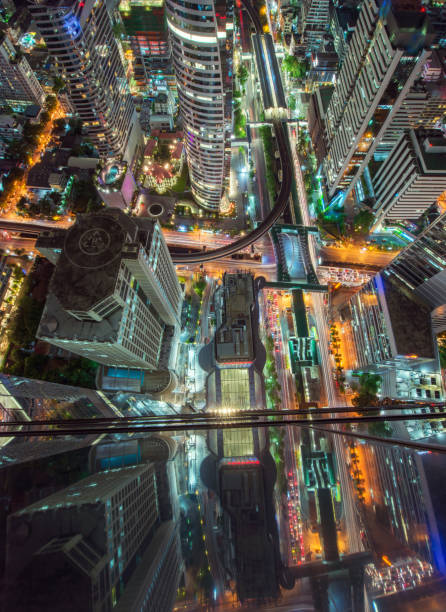 istock Sathorn Intersection, BTS Chong nonsi, Downtown Bangkok, Thailand 837029954