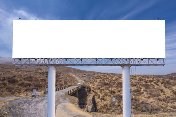 istock billboard blank on countryside road for advertising background 837032954