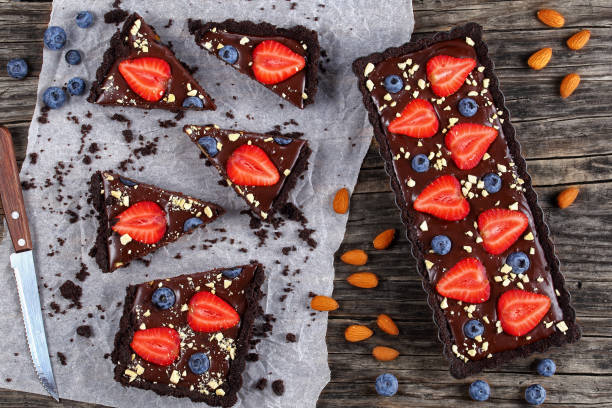 istock no bake tasty Chocolate cake tart 837060606