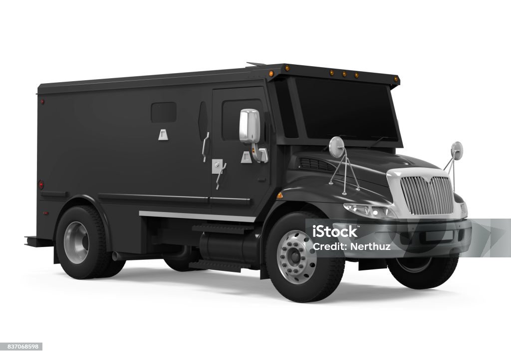 Camión Blindado Negro Aislado Foto de stock y más banco de imágenes de Camión Blindado Negro Aislado Foto de stock y más banco de imágenes de